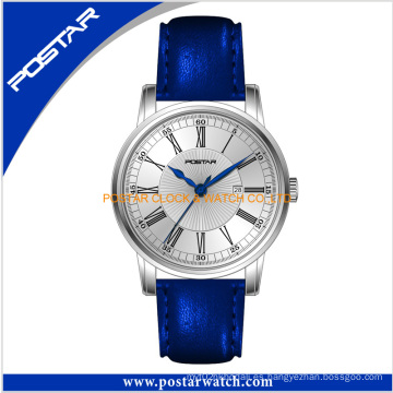 ¡Caliente! Reloj suizo unisex reloj de cuero y grado superior